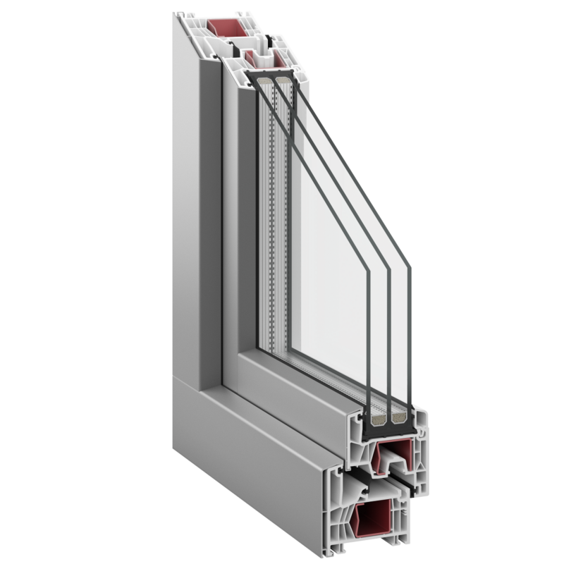Kömmerling 76 MD AluClip