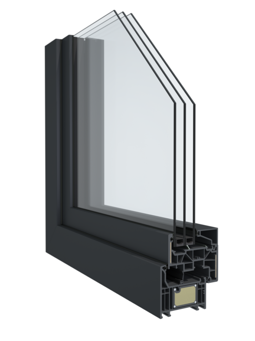 Deceuninck Elegant ThermoFibra Infinity 76 X